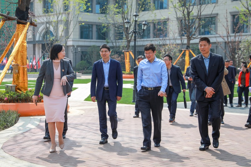 合肥市政府副秘書長(zhǎng)謝軍一行領(lǐng)導(dǎo)蒞臨新華公學(xué)視察指導(dǎo)工作